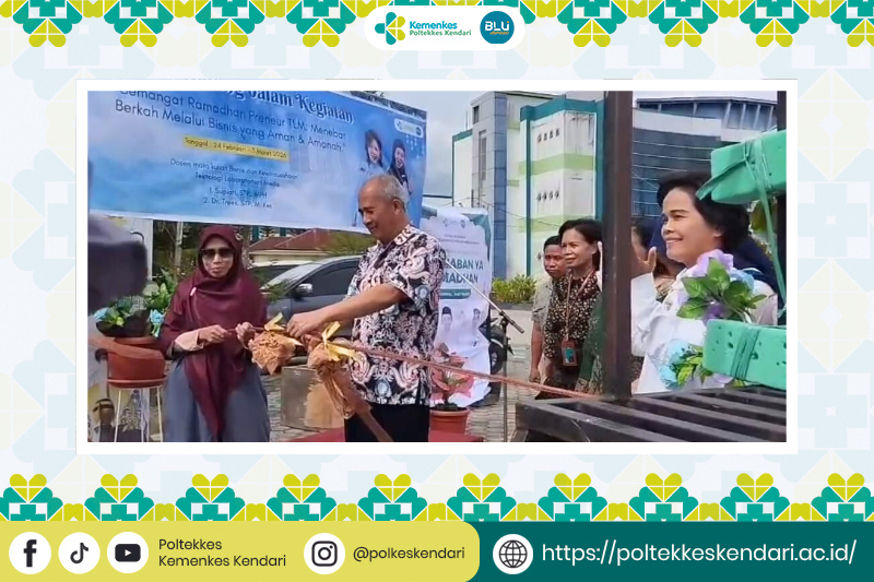 Ramadan Preneur Jurusan TLM: Menebar Berkah Melalui Bisnis yang Aman & Amanah oleh Jurusan TLM Poltekkes Kendari