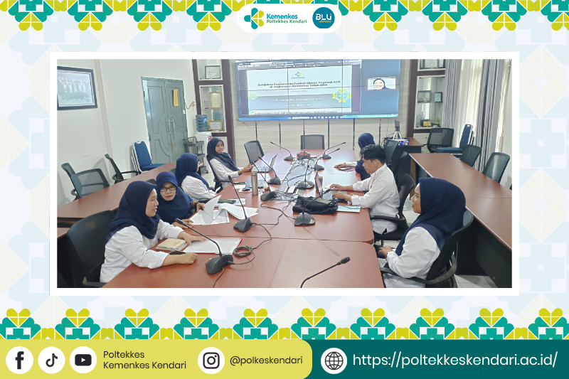 Pegawai Poltekkes Kemenkes Kendari Mengikuti Sosialisasi Penyusunan SKP Tahun 2026