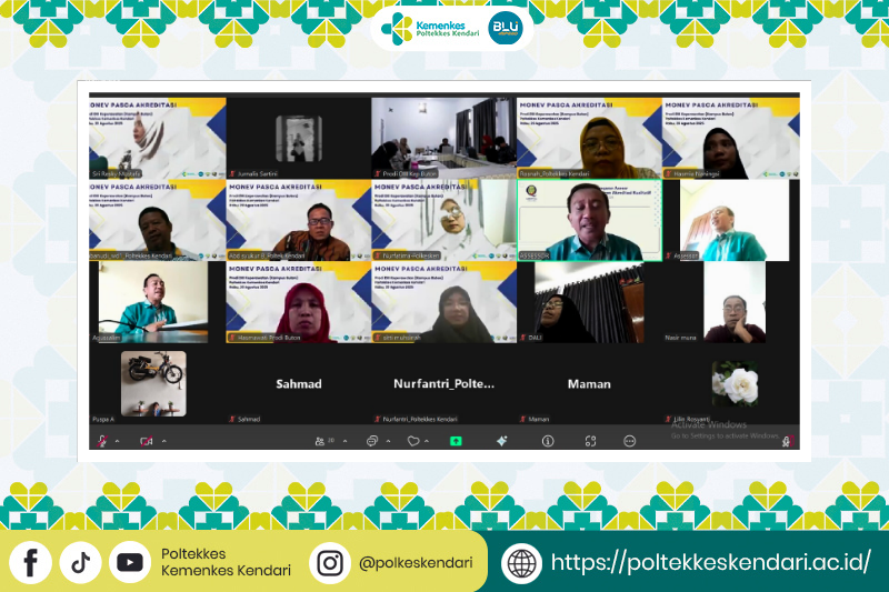 Monev Pasca Akreditasi Prodi D-III Keperawatan Buton