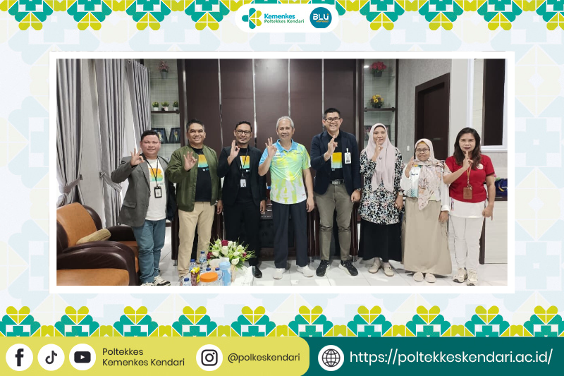 Kunjungan Deputy Funding Manager Bank Syariah Indonesia (BSI) di Poltekkes Kemenkes Kendari