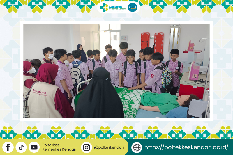 Poltekkes Kemenkes Kendari Gelar Kegiatan Ekspresi Saintis Bersama SMPIT Insantama Kendari